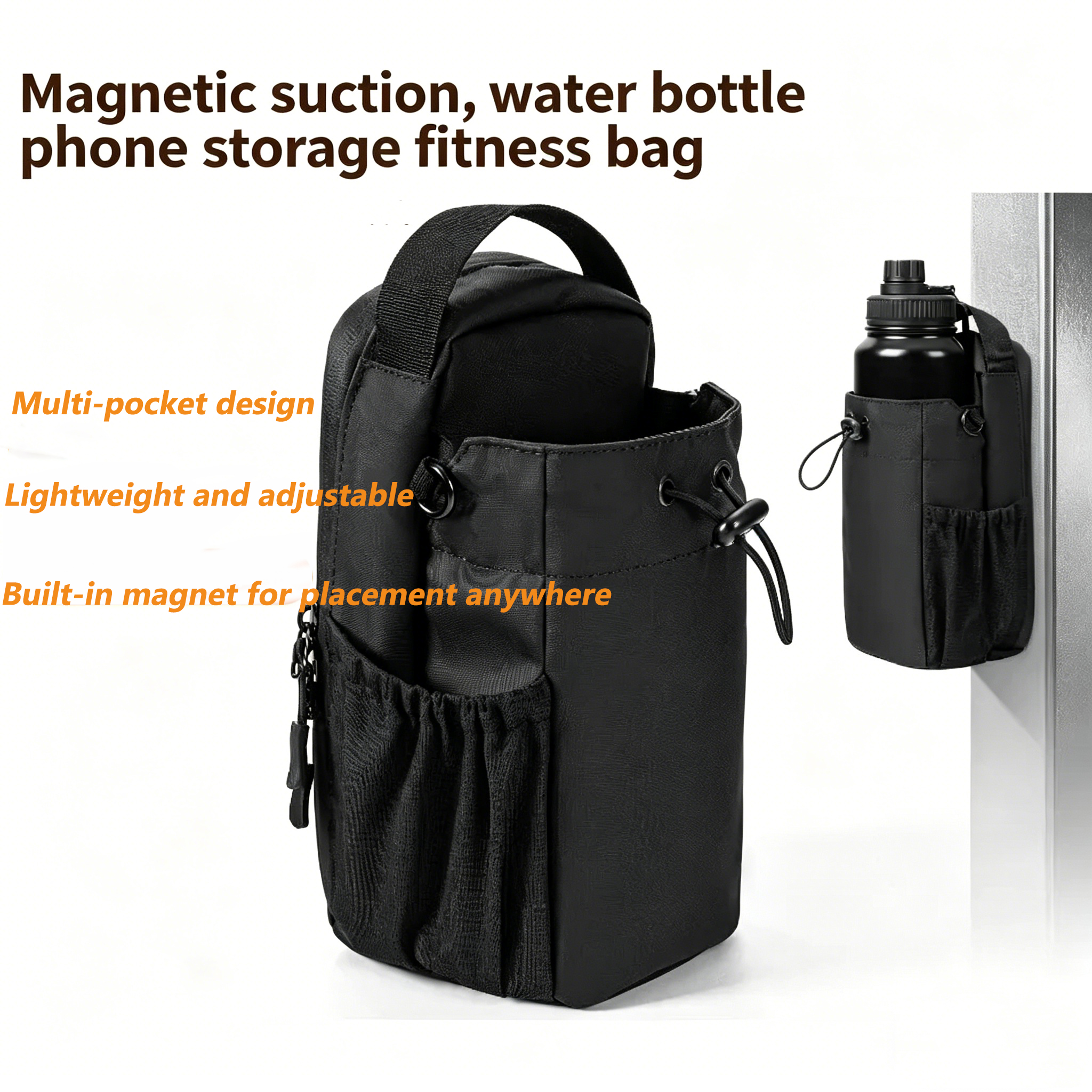 Aquatic Gym - Magnetic Gym Bottle Bag Water Bottle