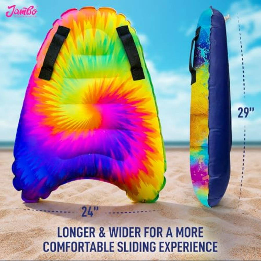 4 Pack Inflatable Surf Body Bo - Bodyboard Boogie Board avaliação e preço