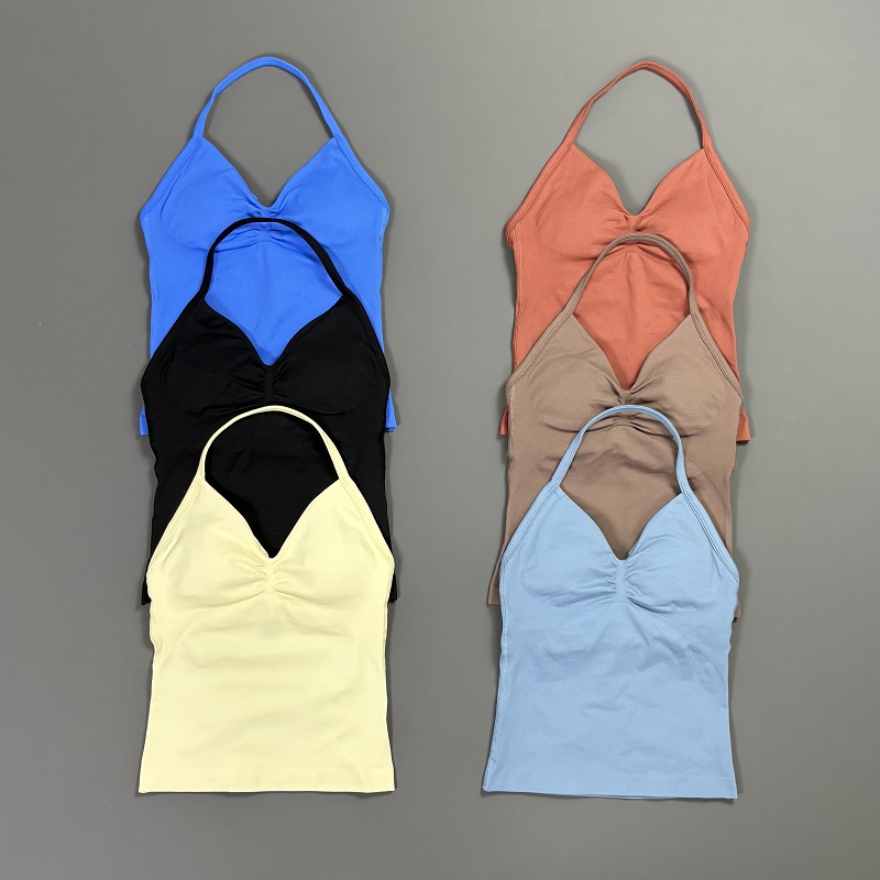 Sports Tank Top Women Halter V - Aquatic Gym avaliação e preço