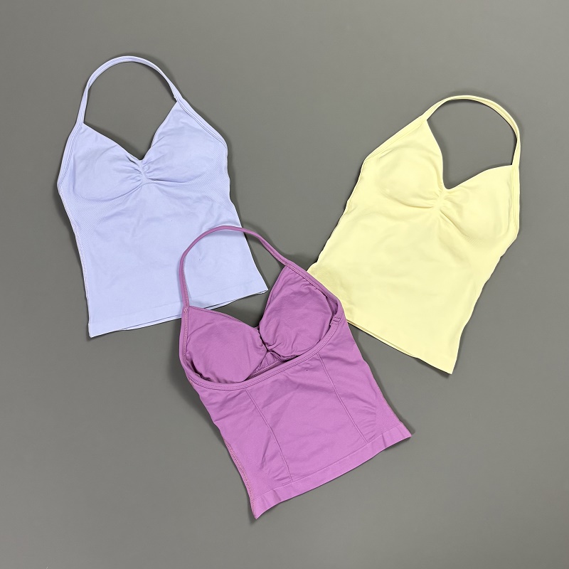 Sports Tank Top Women Halter V - Aquatic Gym avaliação e preço