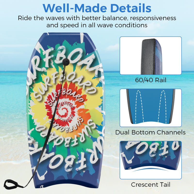33/37/41 Inches Lightweight Bo - Bodyboard Boogie Board avaliação e preço