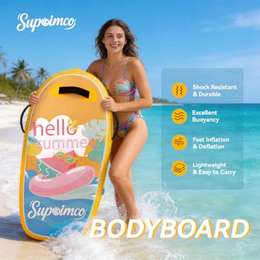 Inflatable Boogie Board, Bodyb - Bodyboard Boogie Board avaliação e preço