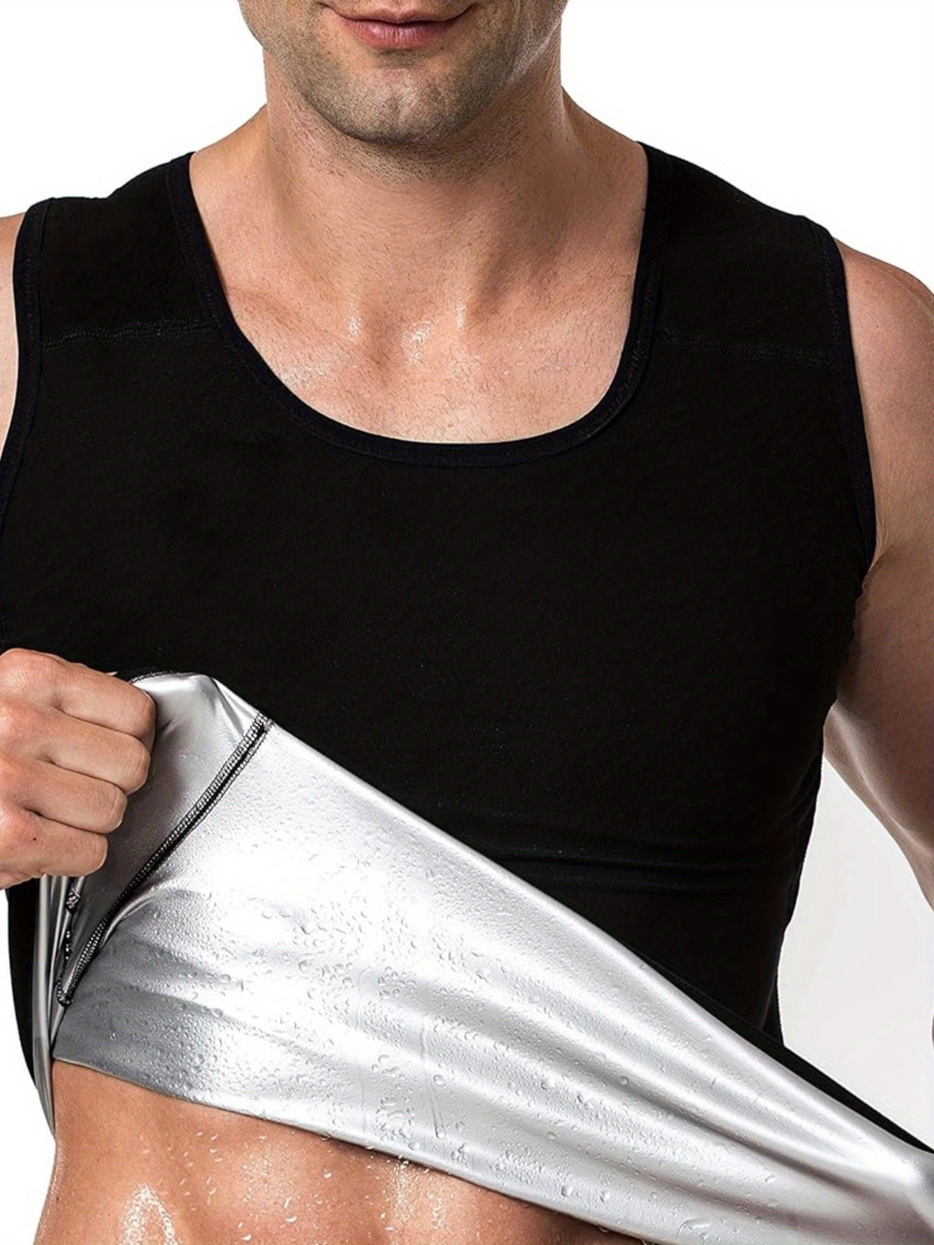 1pcs Sauna Shirt for Men, Shor - Aquatic Gym avaliação e preço
