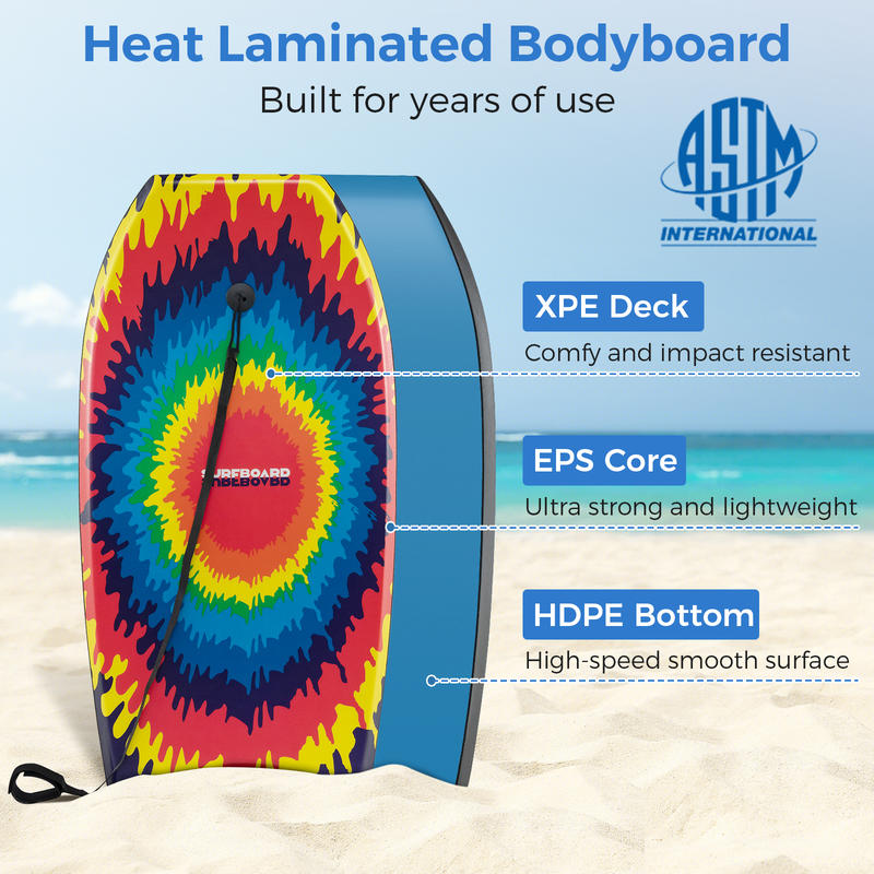 33/37/41 Inches Lightweight Bo - Bodyboard Boogie Board avaliação e preço