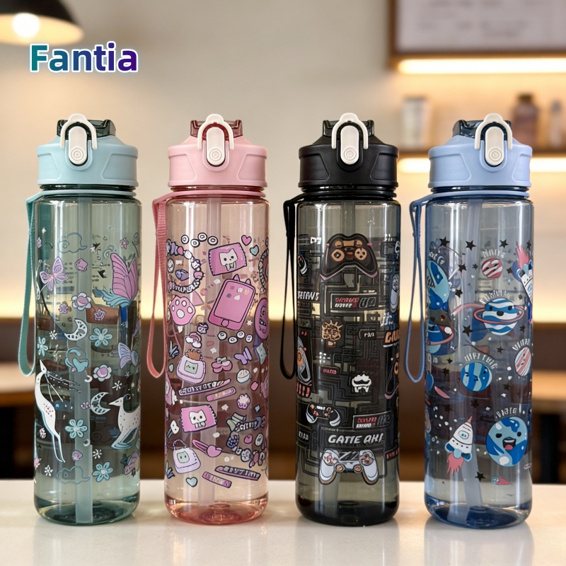 Convenient 750ml Water Bottle  - Aquatic Gym avaliação e preço