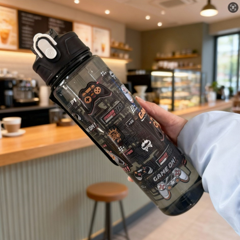 Convenient 750ml Water Bottle  - Aquatic Gym avaliação e preço