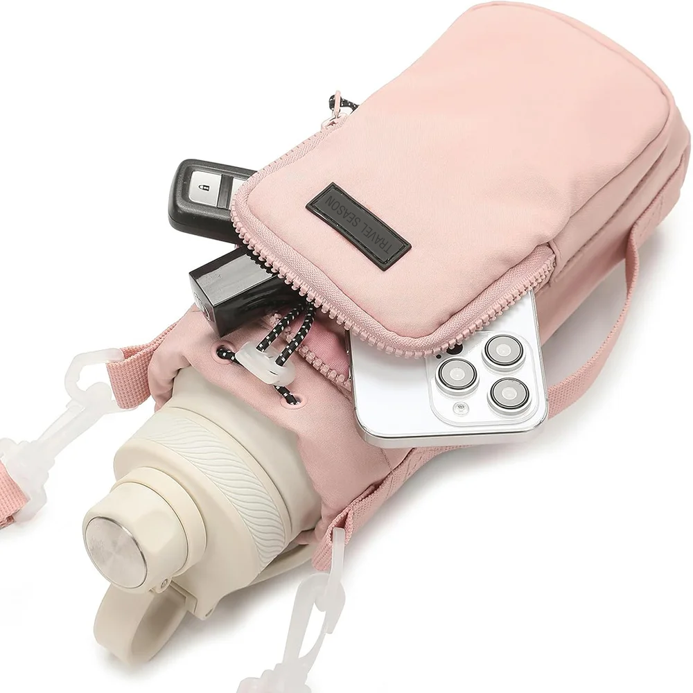 Portable Water Bottle Bag with - Aquatic Gym avaliação e preço