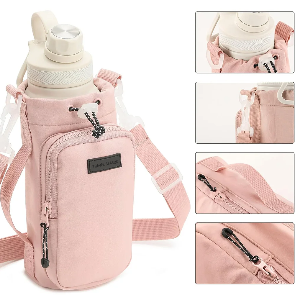 Portable Water Bottle Bag with - Aquatic Gym avaliação e preço