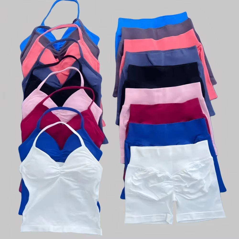 1-2 Pieces Gym Set Women Backl - Aquatic Gym avaliação e preço