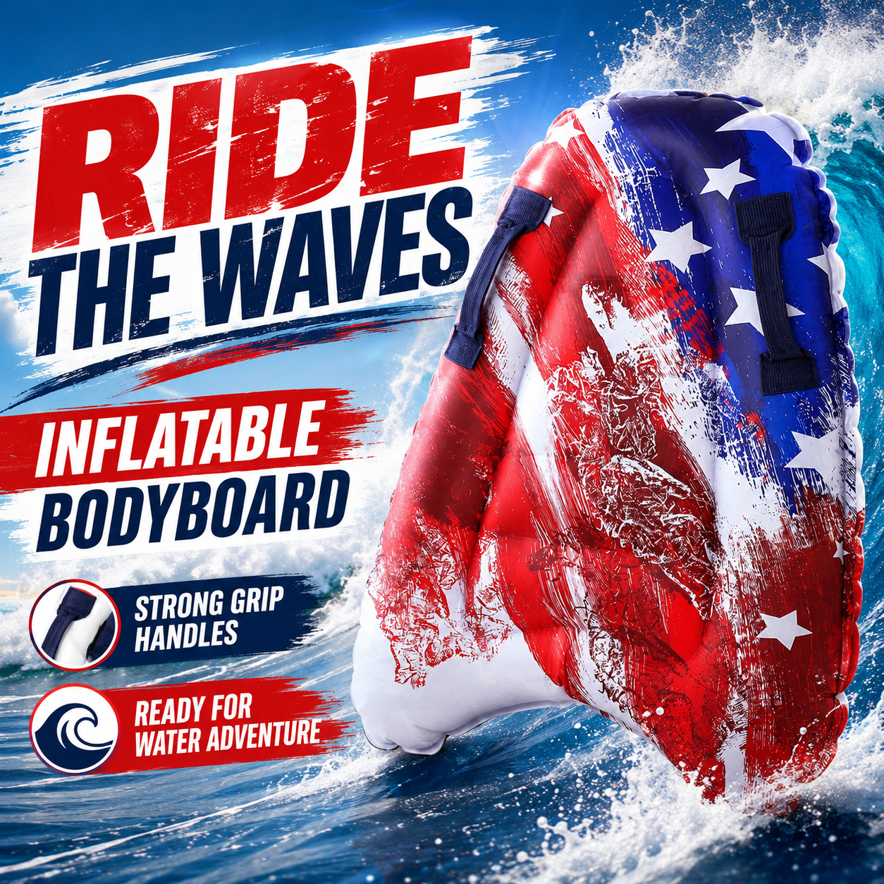 Inflatable Body Board Surfboar - Bodyboard Boogie Board avaliação e preço