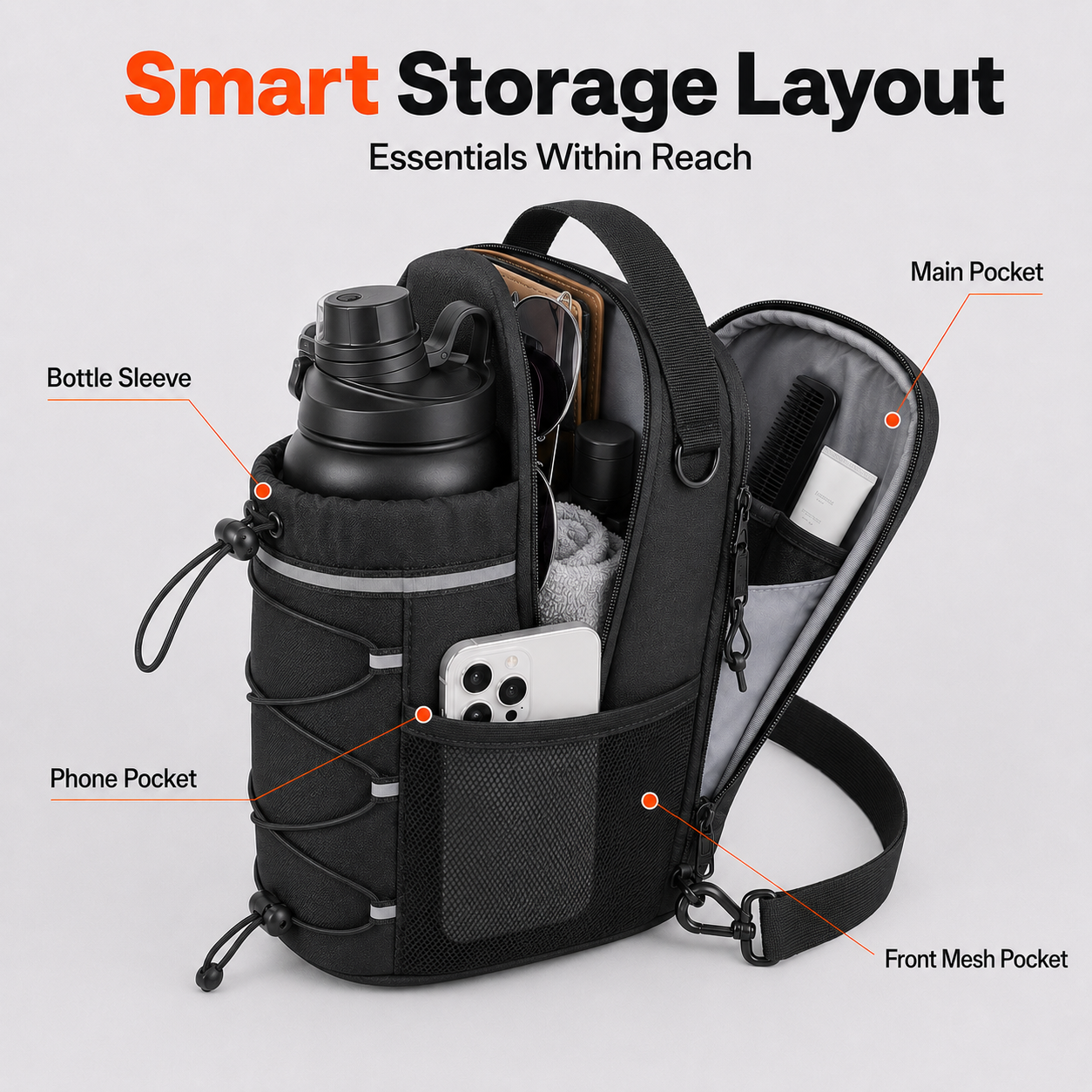 Magnetic Gym Bottle Bag Water  - Aquatic Gym avaliação e preço
